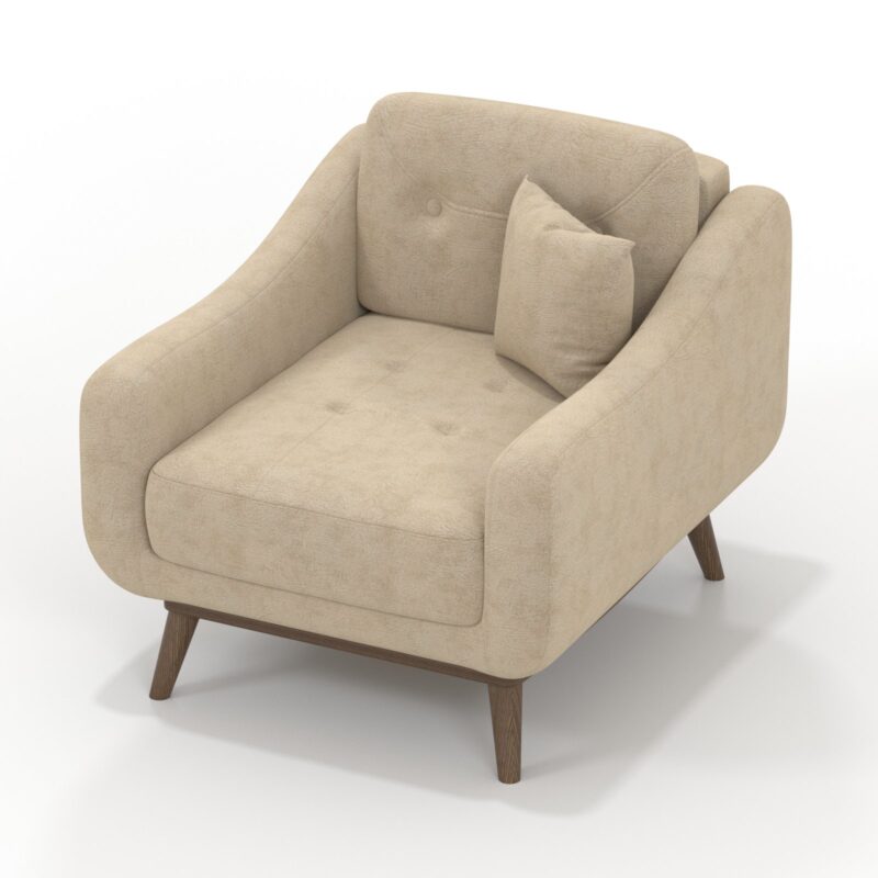 Grosso Fotelja Polo S60 Noge Orah Slika 2 Grosso Fotelja Polo S60 Noge Orah Slika 2