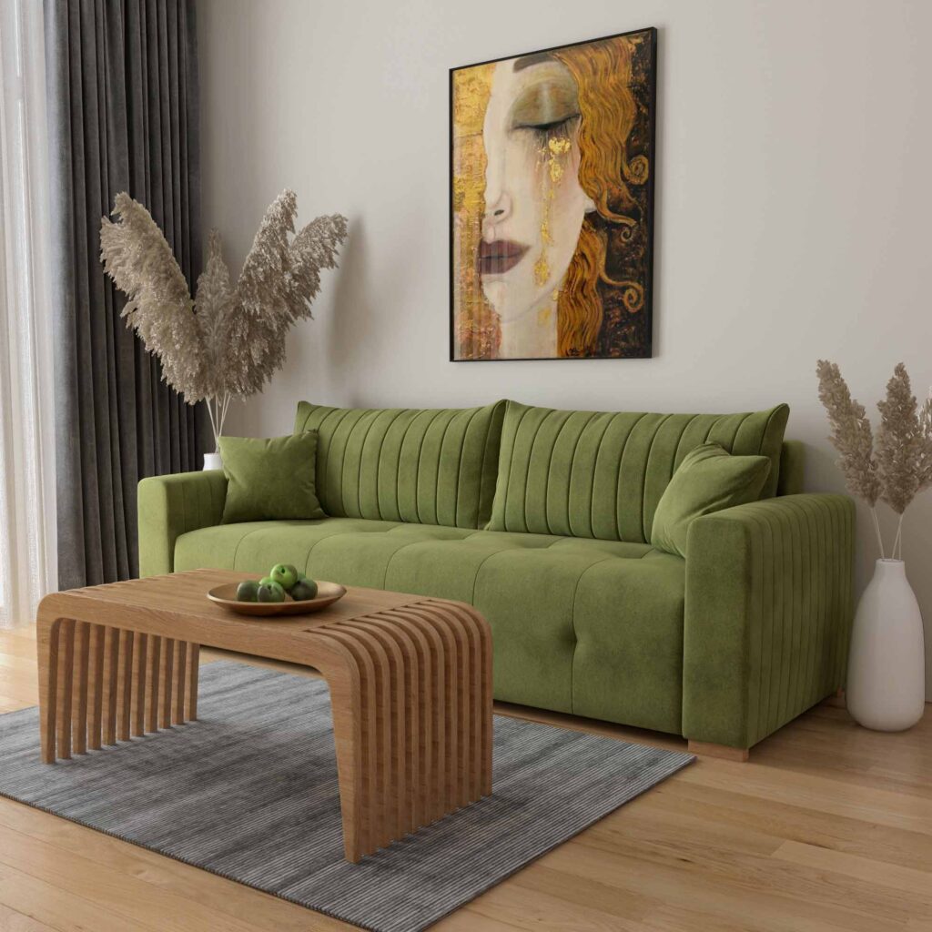 Manila ležaj ZELENA