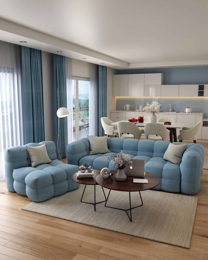 Render Trosed, Fotelja Puffy, Klub Sto Sirius