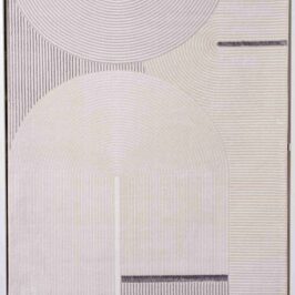 Tokyo 160 x 220 cm White Grey 01