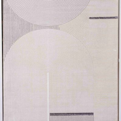 Tokyo 160 x 220 cm White Grey 01
