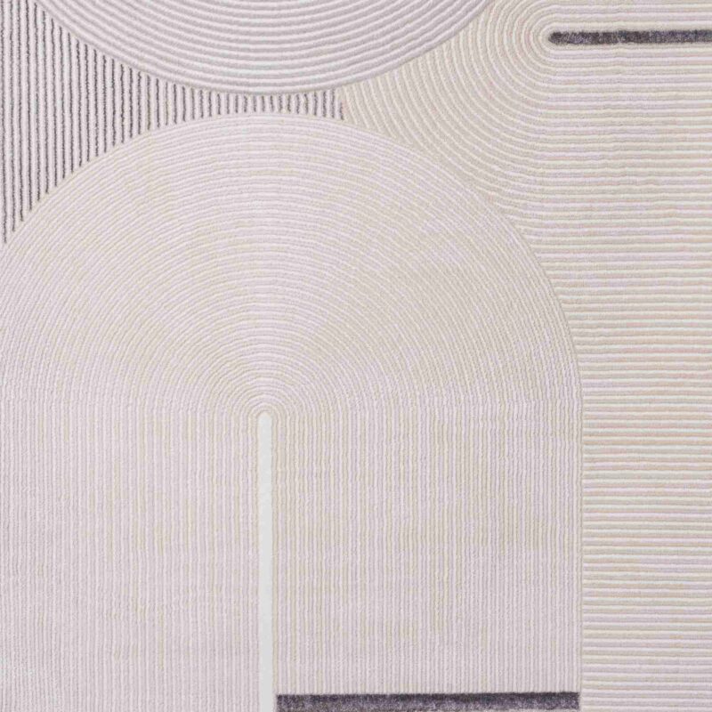 Tokyo 160 x 220 cm White Grey 02