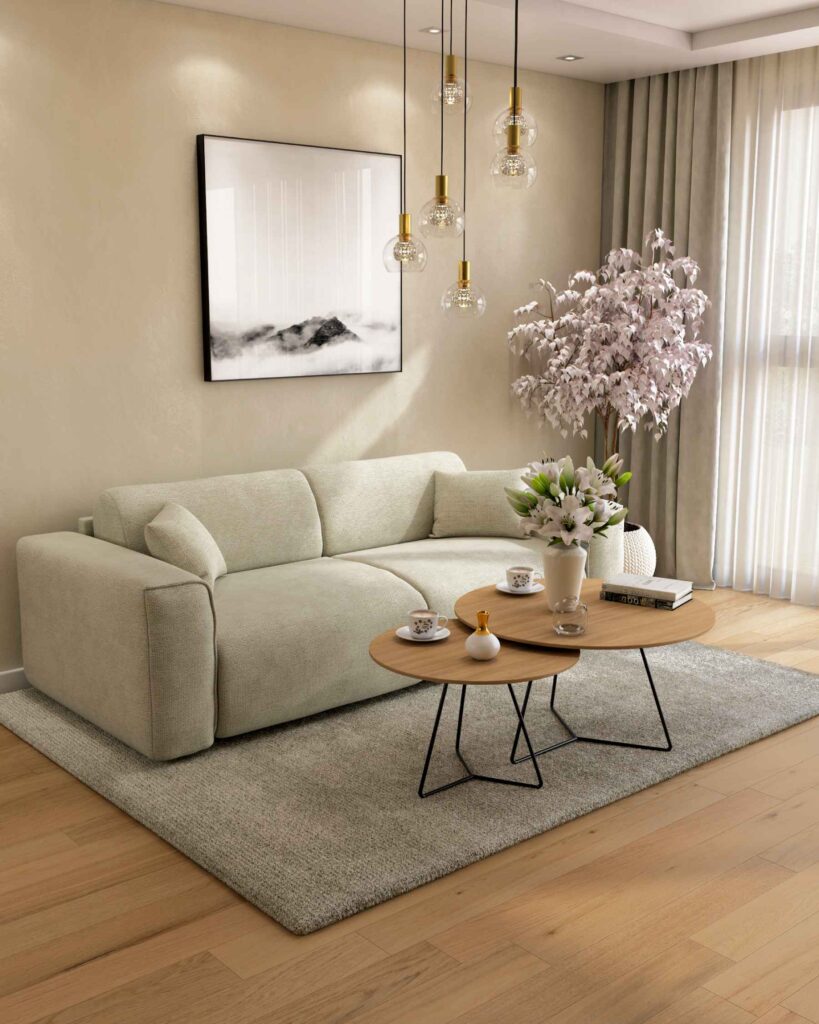 Trosed Figaro štof Salvador 2 Cream - 1